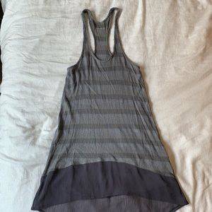FREE PEOPLE. Racerback long tank shirt or dress